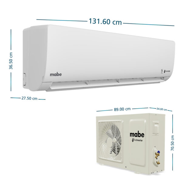 Aire Acondicionado Inverter 220v 36000 BTU Blanco Mabe - MMI36HDBWCC32C1 - Image 3