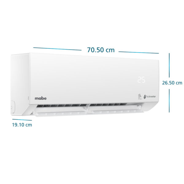 Aire Acondicionado Inverter 110v 9000 BTU Blanco Mabe - MMI09CABWCCC1 - Image 3