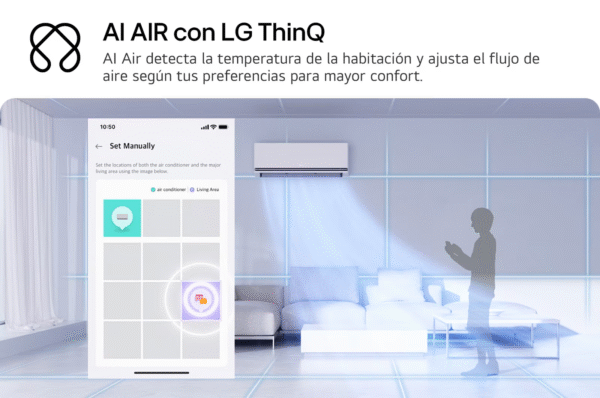 Aire Acondicionado LG DUALCOOL AI 18000 BTU - Eficiencia Energética B - Image 6
