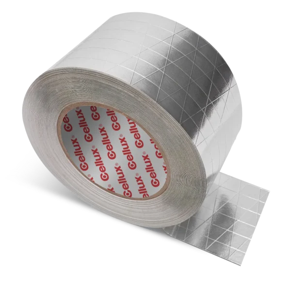 Cinta Foil Aluminio C-387 FSK 3" x 40 YDS para Aislamiento