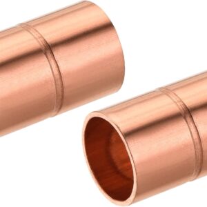 Union De Cobre Con Tope 1-1/8"