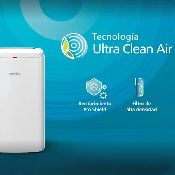 Aire Acondicionado Portátil 110v 12000 BTU Blanco Mabe - PTM12CABWJM2 - Image 7
