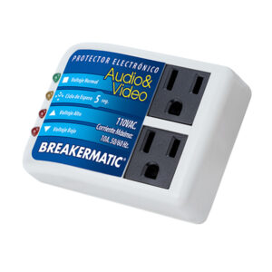 Breakermatic Protector de Voltaje para Audio y Video