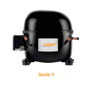 Compresor Cubigel Serie Y 1/6 HP 115V R-600a RSCR LBP REF HYS96MTU72A