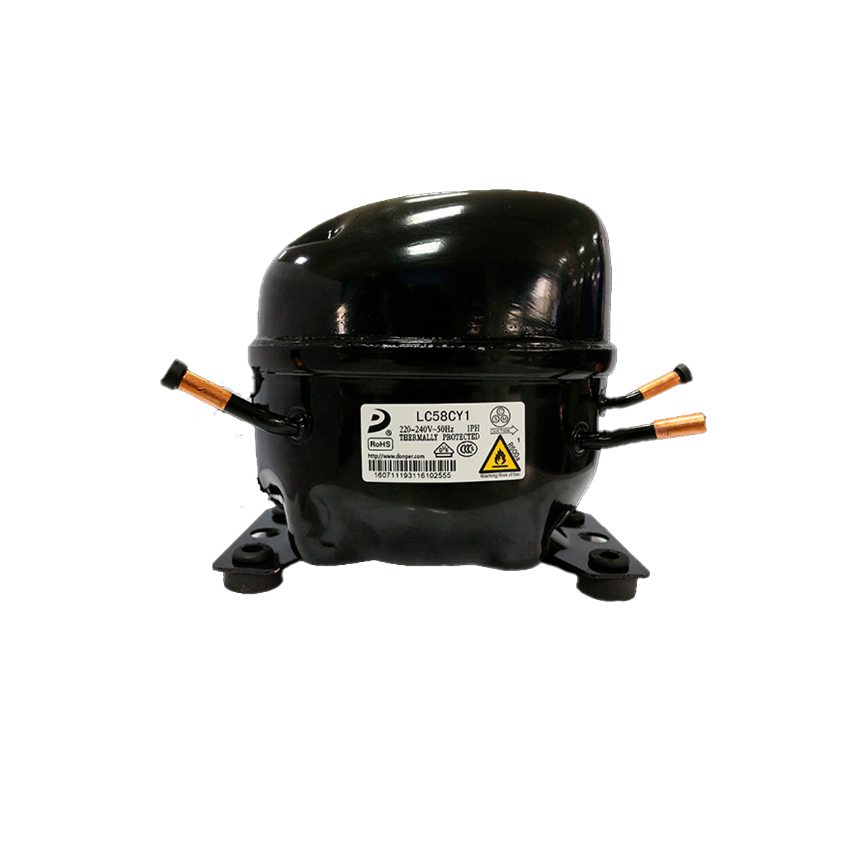 Compresor Donper 3/8HP 115V 60Hz R134a CSIR LBP K390BZ1