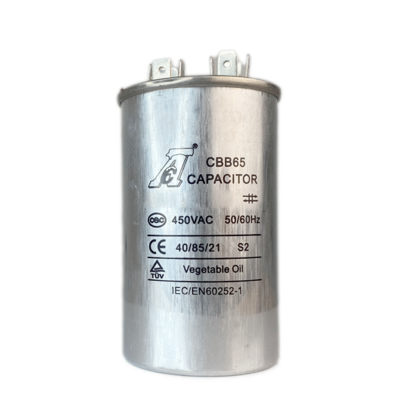 Capacitor de marcha CBB65-1 370/400VAC metálico 25 UF