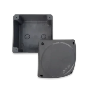 Caja de paso 100x100mm gris Adler